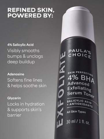 4% BHA Advanced Exfoliating Serum Toner