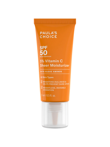 5% Vitamin C Sheer Moisturizer SPF 50